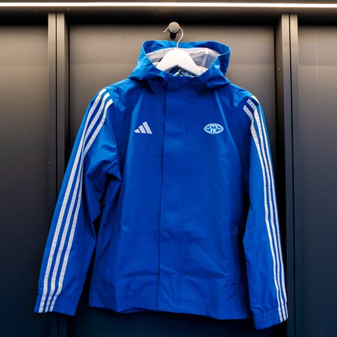 Regnjakke Royal blue Barn